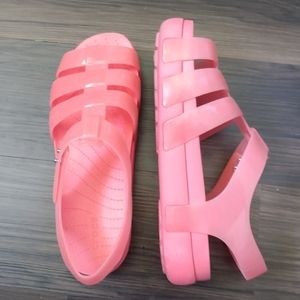 Crocs Jelly Platforms women size 11